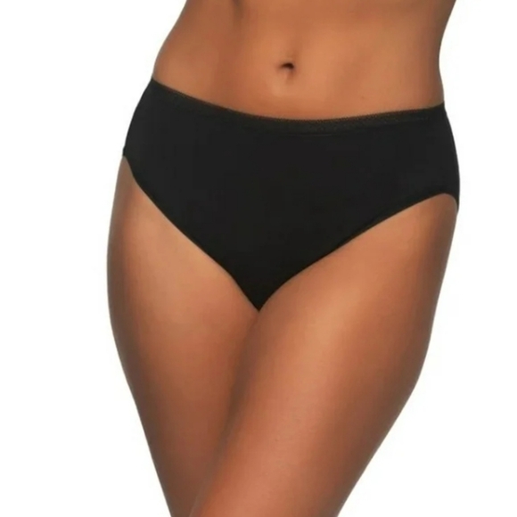 NWT-Open Box Felina Women's Hi-Cut with Lace Trim, 6-pack - Picture 2 of 3